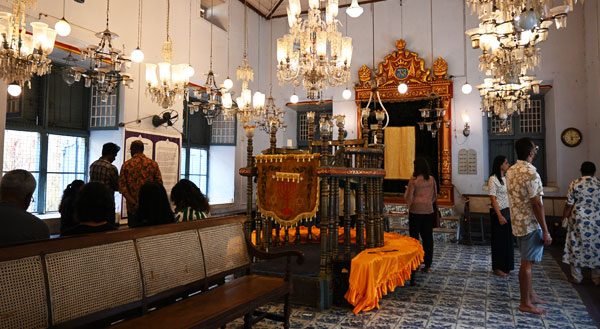 Paradesi Synagogue Jew temple Kochi