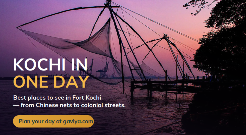 Kochi One Day Tour – Best Places to Visit in One Day