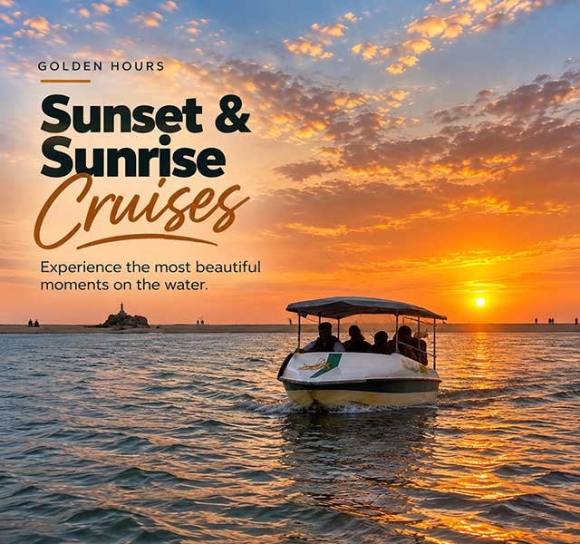 Sunrise and sunset cruise Poovar – starts at Rs. 1500